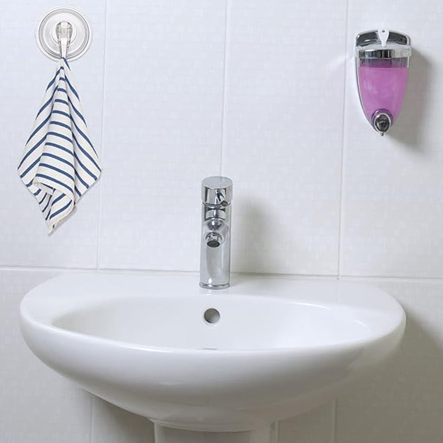 Plastic Suction Cup Hook (1 Pc) Your Brand