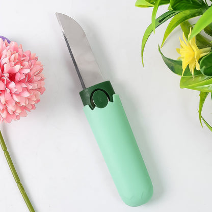2-in-1 Multifunctional Knife & Sawtooth Peeler for Fruits and Vegetables Your Brand