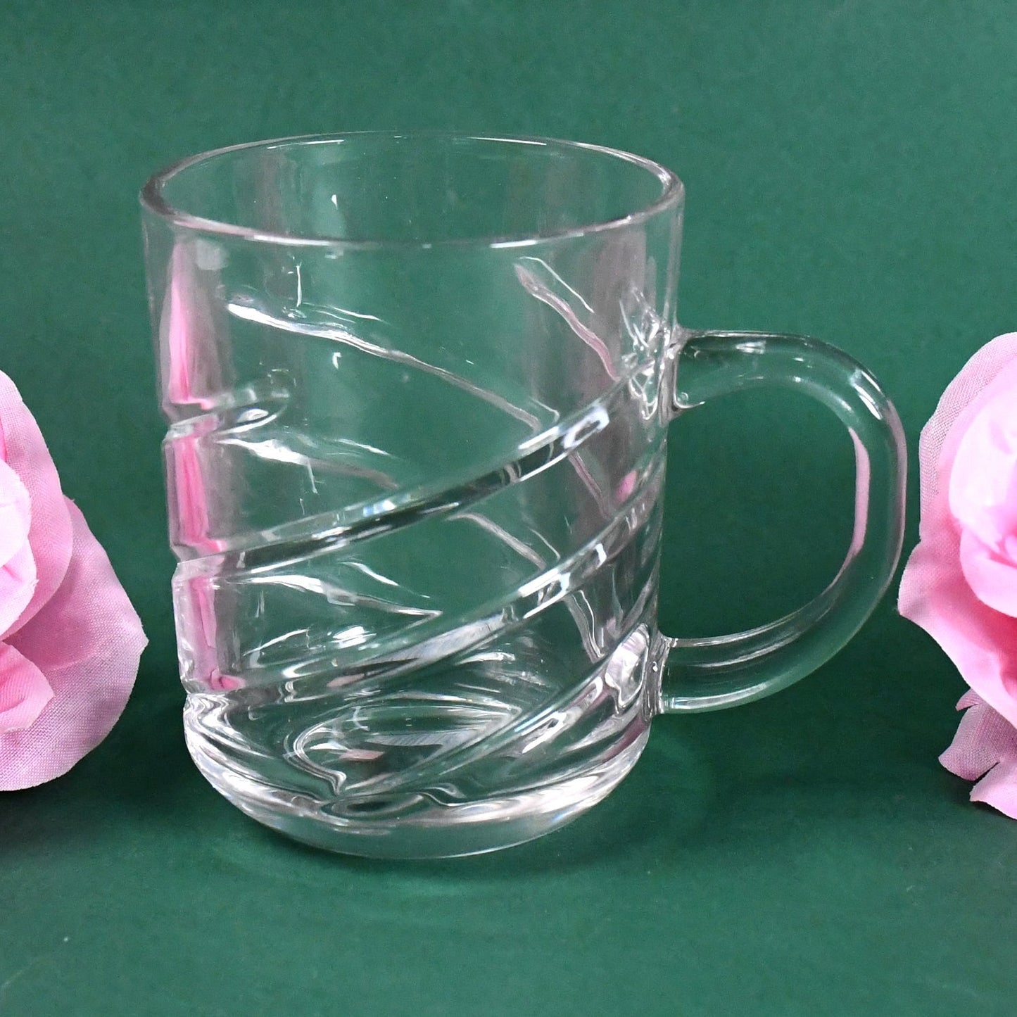 Glass Coffe & Tea Cup / Mug Enjoy Your Drink in Style, Water glass (6 pcs Set / 220 ML) Your Brand