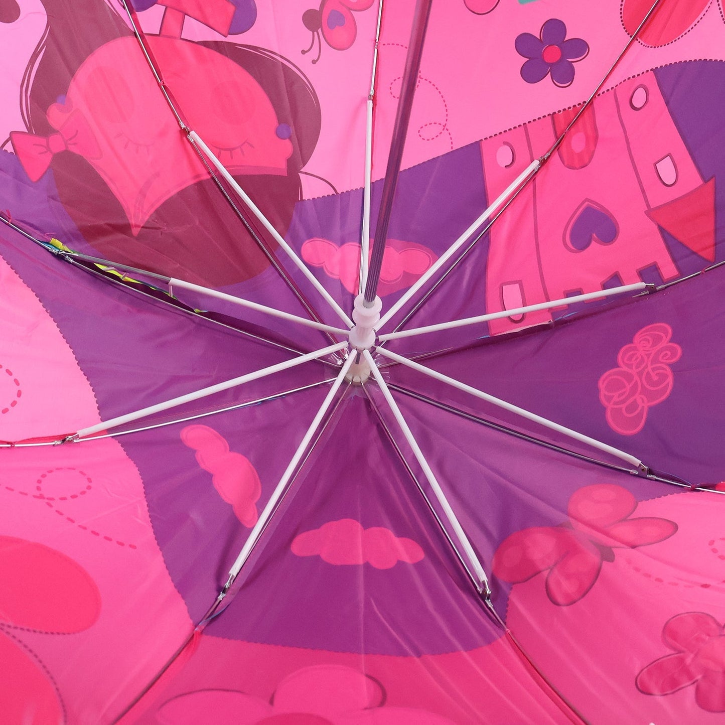 3D Kids Umbrella with Cartoon Print – Cute Waterproof Rain Umbrella (1 Pc) Your Brand