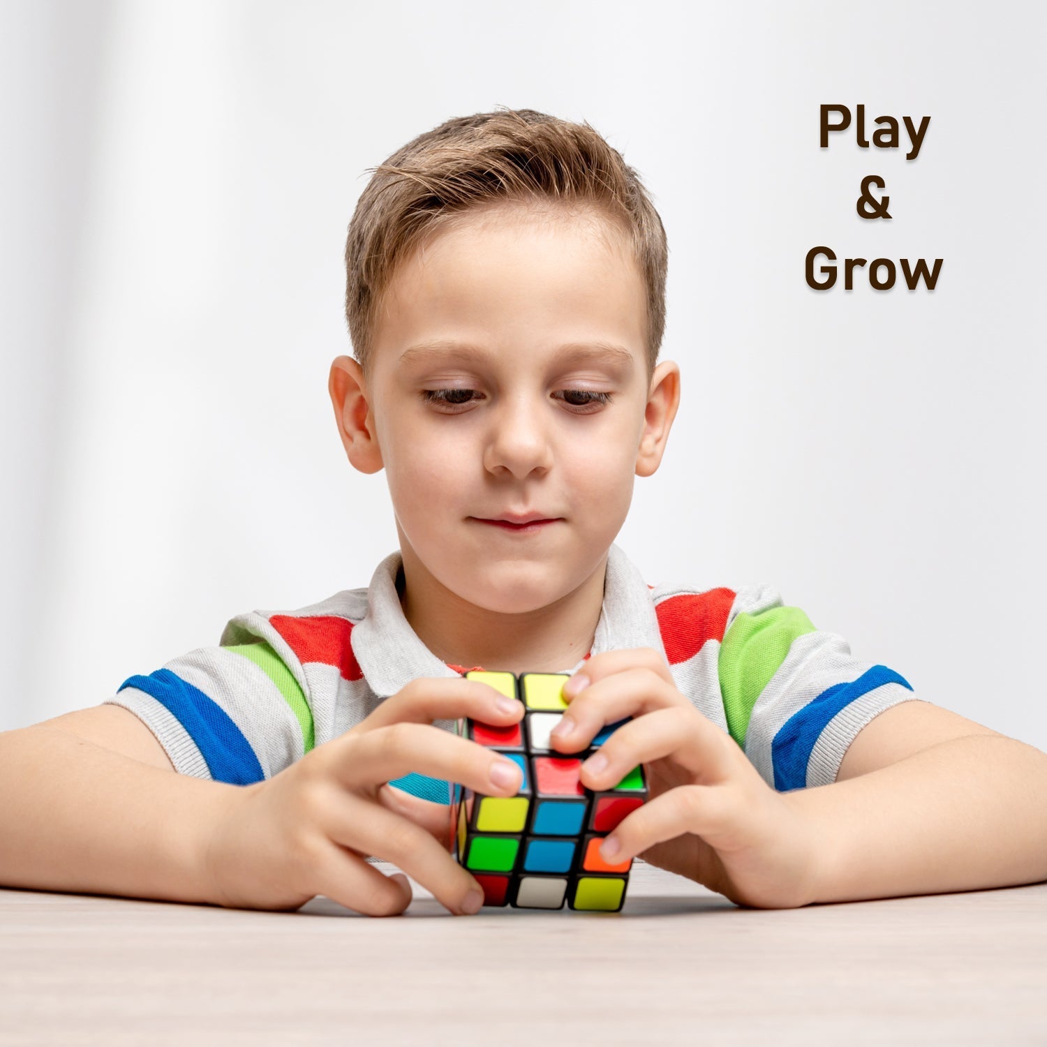 3x3x3 Cube Solving Kit - Includes Cube, Formula Sheets, Perfect for Beginners and Enthusiasts, 3d puzzles game | rubick cube puzzle cubes | rubix cube (1 Pc ) Your Brand