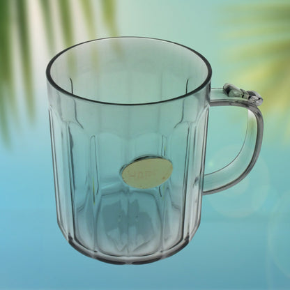 Multi-Purpose Plastic Cup, Toothpaste Holder Bathroom Cup Bathroom Cup With Slot Handle Mug Environmental Friendly Festival for Outdoor for Household  Gift For Anniversary and Birthday, (1 Pc) Your Brand