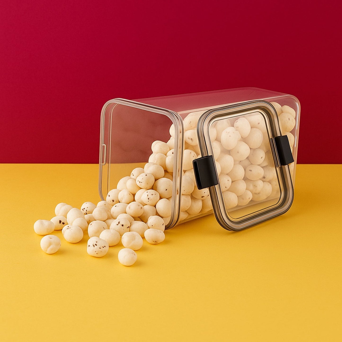 1700 ML Airtight Lock & Lock Plastic Storage Container (1 Pc) Your Brand