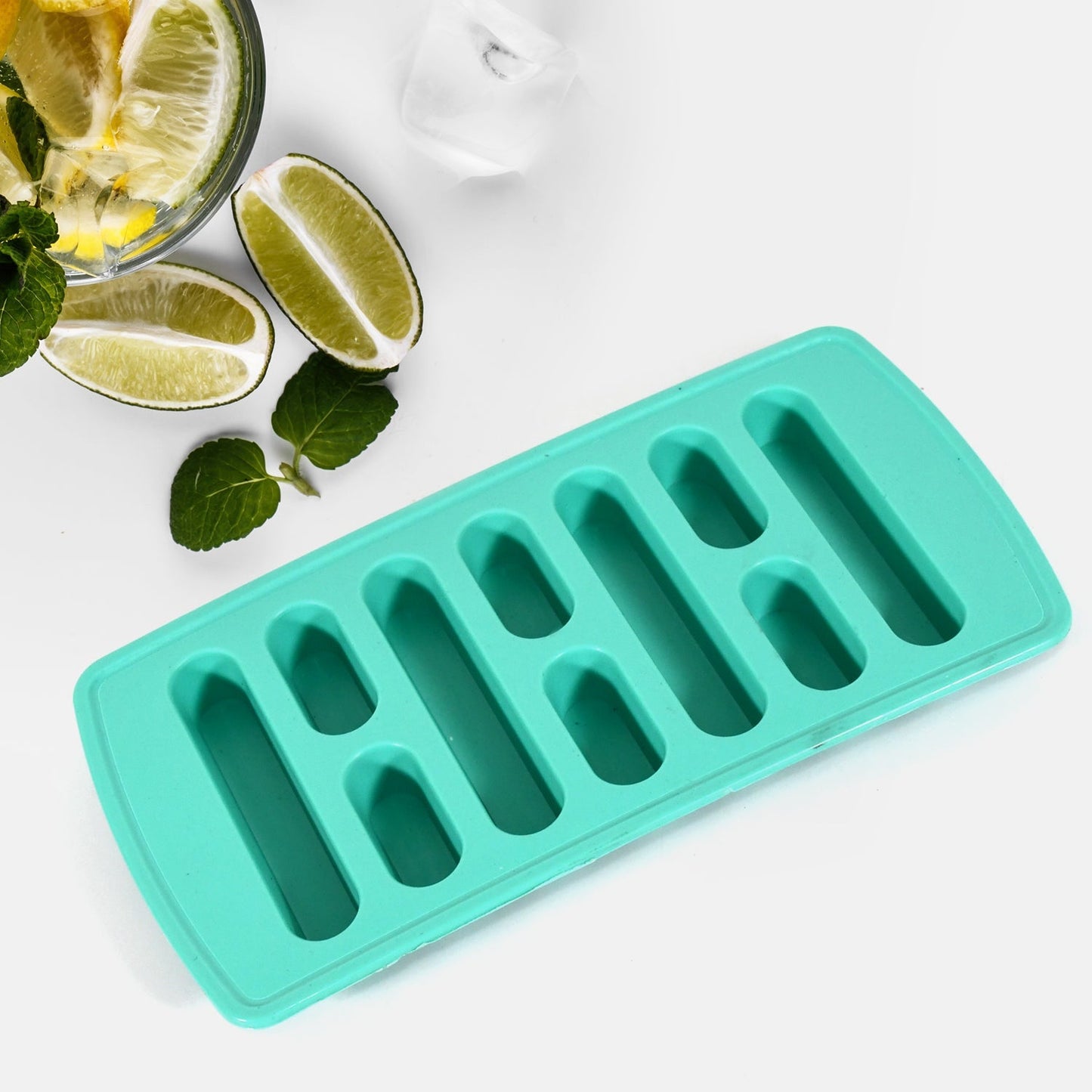 1 Pc Fancy Ice Tray, Used Widely In All Kinds Of Household Places While Making Ices And All Purposes Your Brand