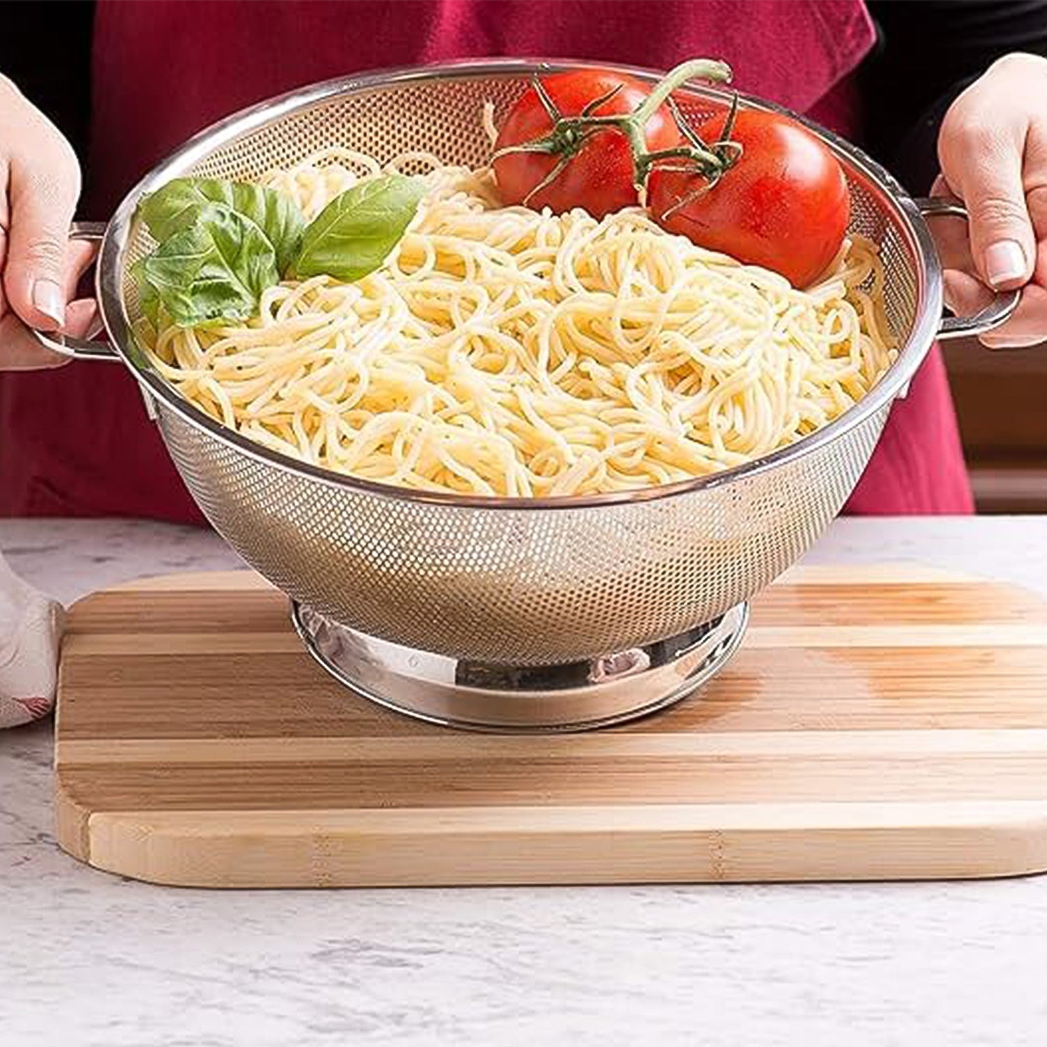 Apex Stainless Steel Mesh Colander Your Brand
