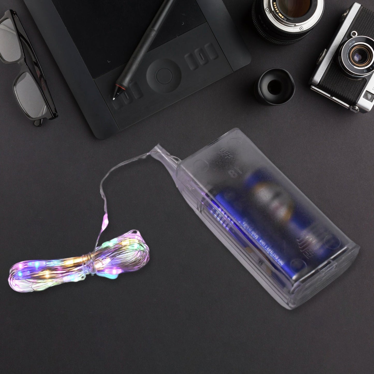 Multicolor 2AA Battery Powered, Copper Wire String Fairy Lights with 30 LEDs Your Brand