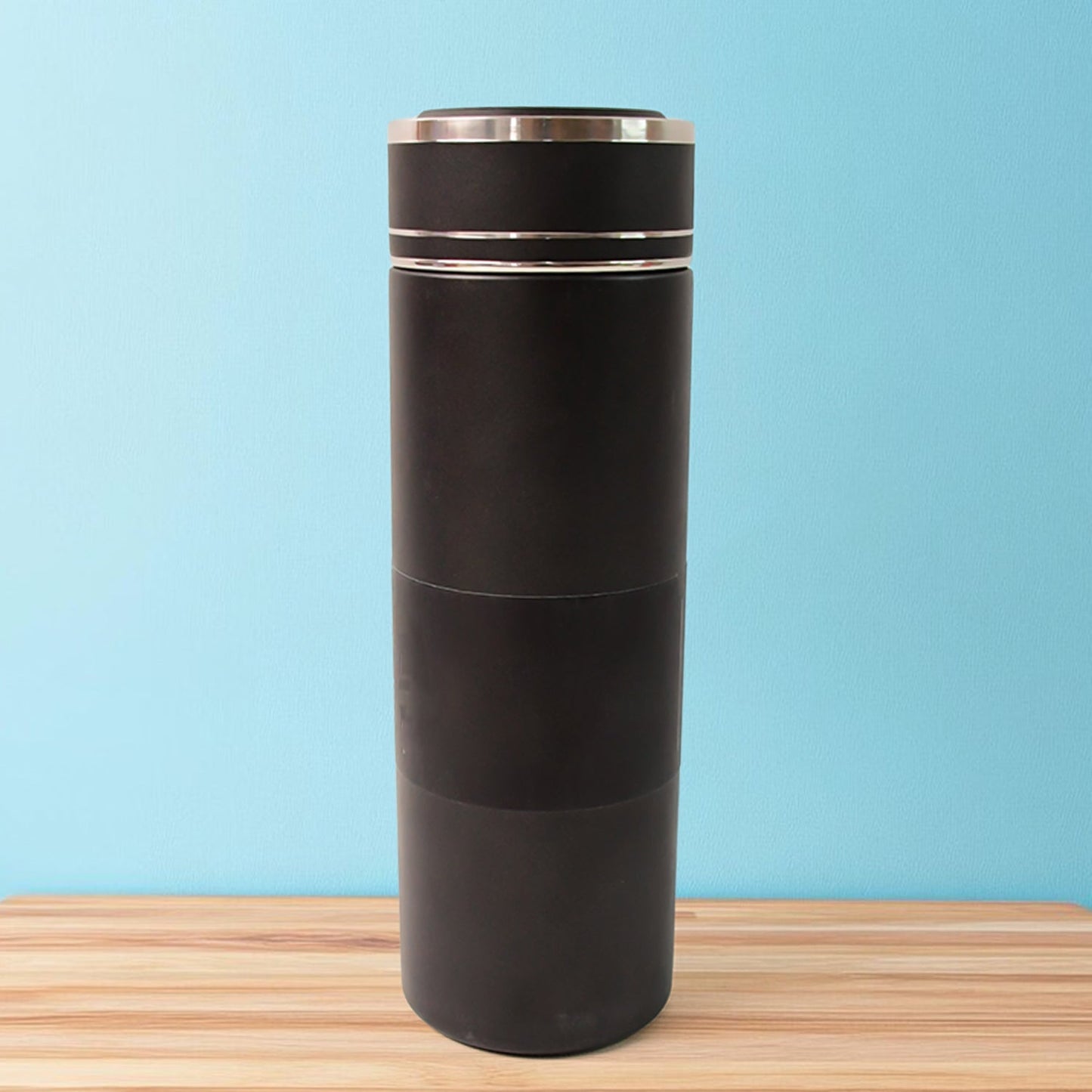 Stainless Steel Water Bottles 500 ML Approx (Mix Design & Color / 1 Pc) Your Brand