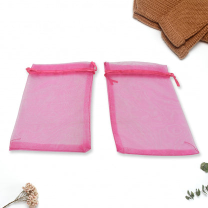 Organza Gift Bags Small Mesh Bags Drawstring Gift Bags Christmas Drawstring Organza Gift Bags, Wedding Party Festival Gift Bags (100 Pcs Set) Your Brand