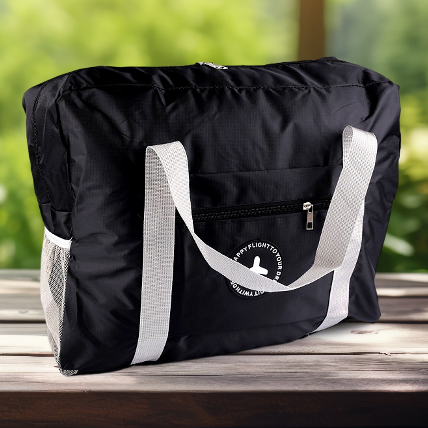 Travel Bag Foldable Luggage Large Zipper Bag (1 Pc) Your Brand