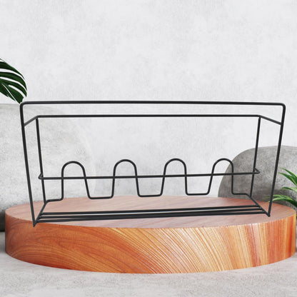 Metal Self Adhesive Multipurpose Kitchen Accessories Organizer Rack Wall (1 Pc) Your Brand
