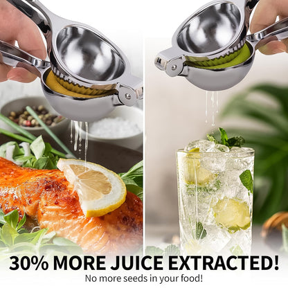 Premium Heavy-Duty Stainless Steel Lemon Squeezer Press 1 Pc Your Brand