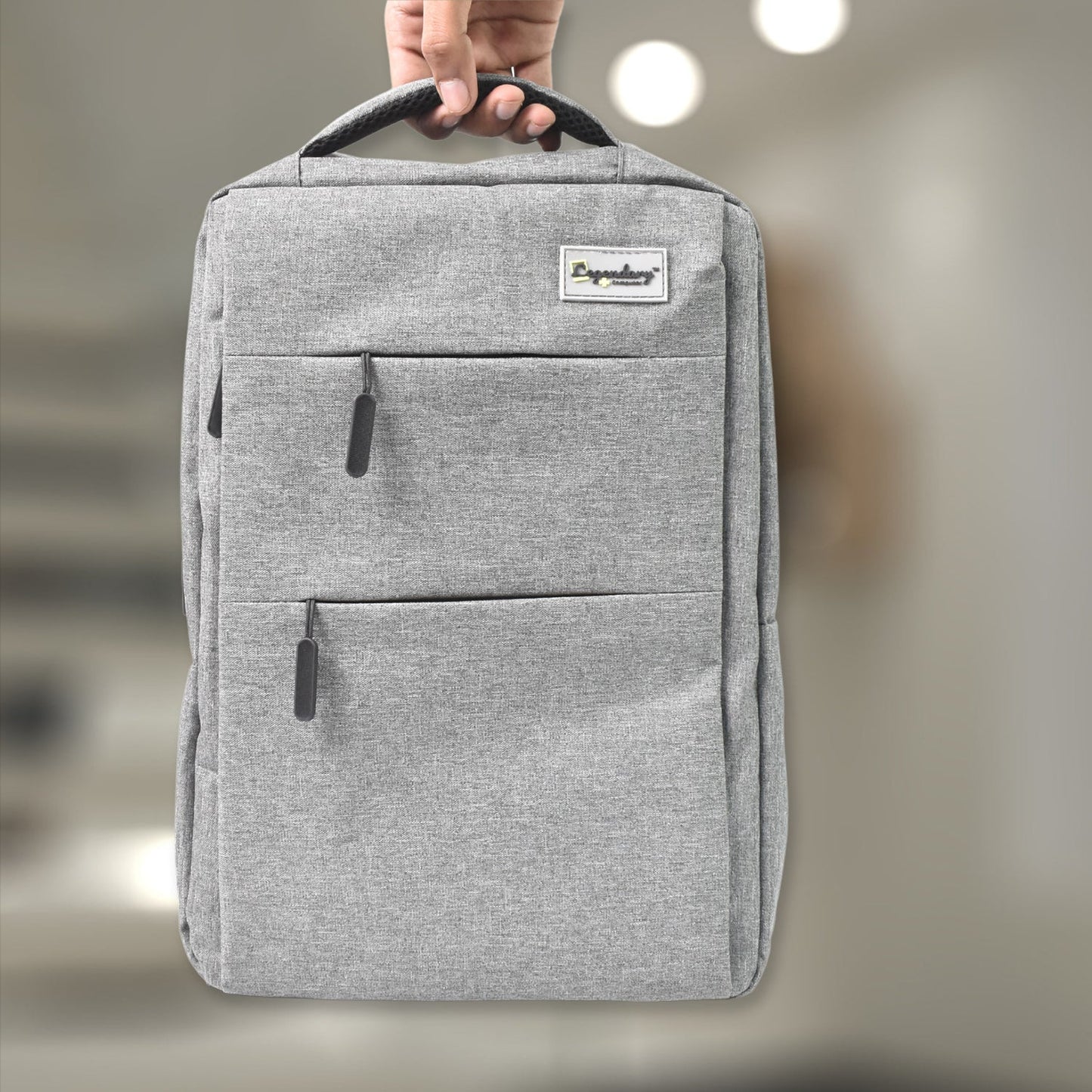 Laptop Backpack / Office Bag / School Bag / College Bag / Business Bag / Travel Backpack (1 Pc / Shoulder Belt  / Strap Not Included) Your Brand