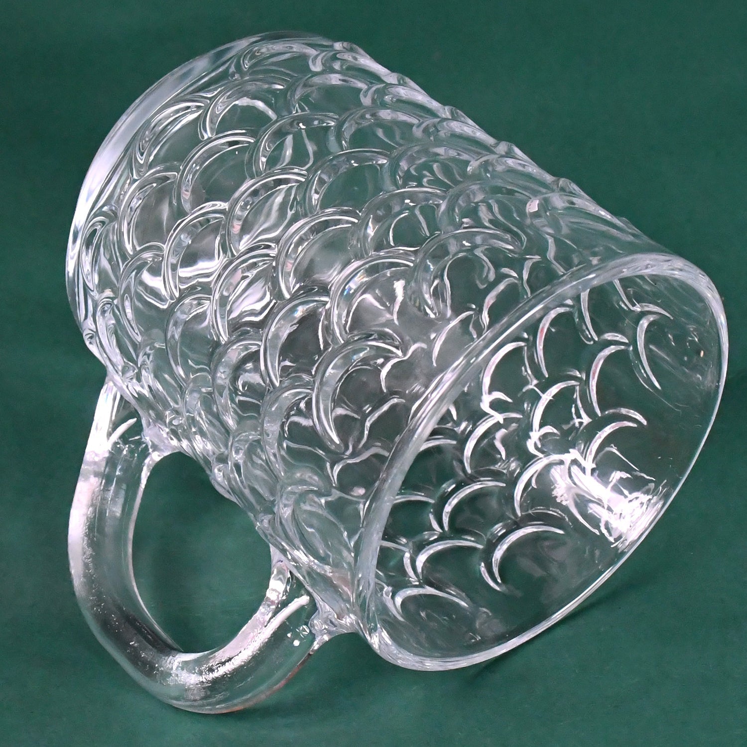 Glass Coffee & Tea Cup / Mug With Handle, Water glass (6 pcs Set / 225 ML) Your Brand