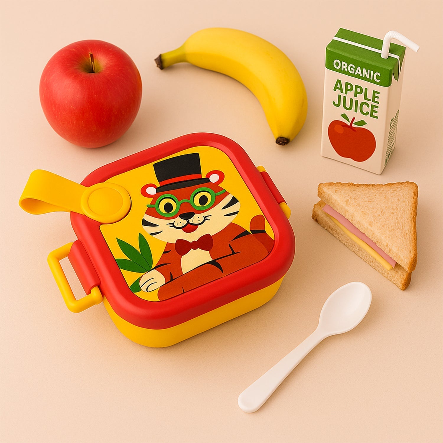 Ganesh Tangy Kids Stainless Steel Lunch Box Your Brand