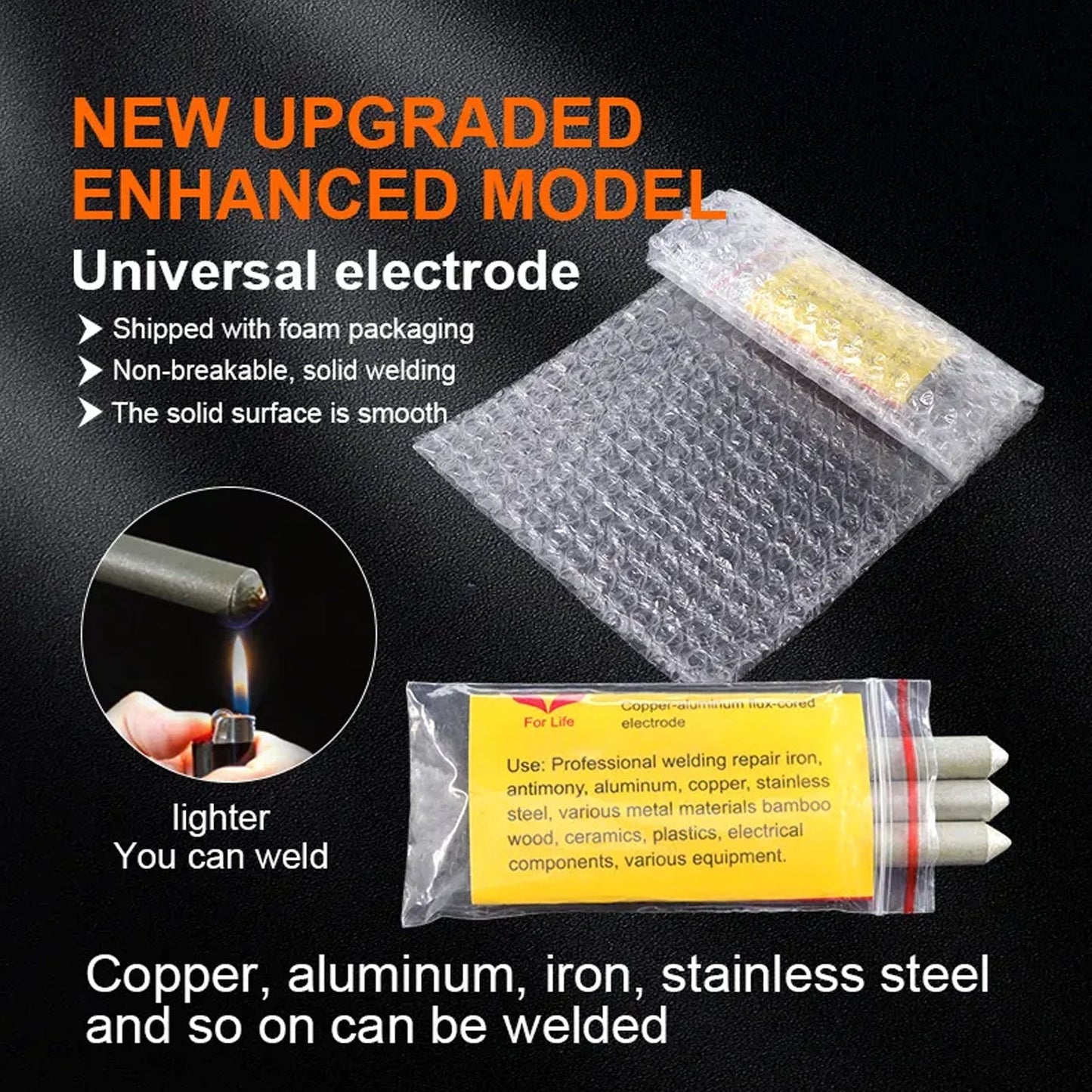 Low Temperature Universal Welding Rod (3 pcs packet) Your Brand
