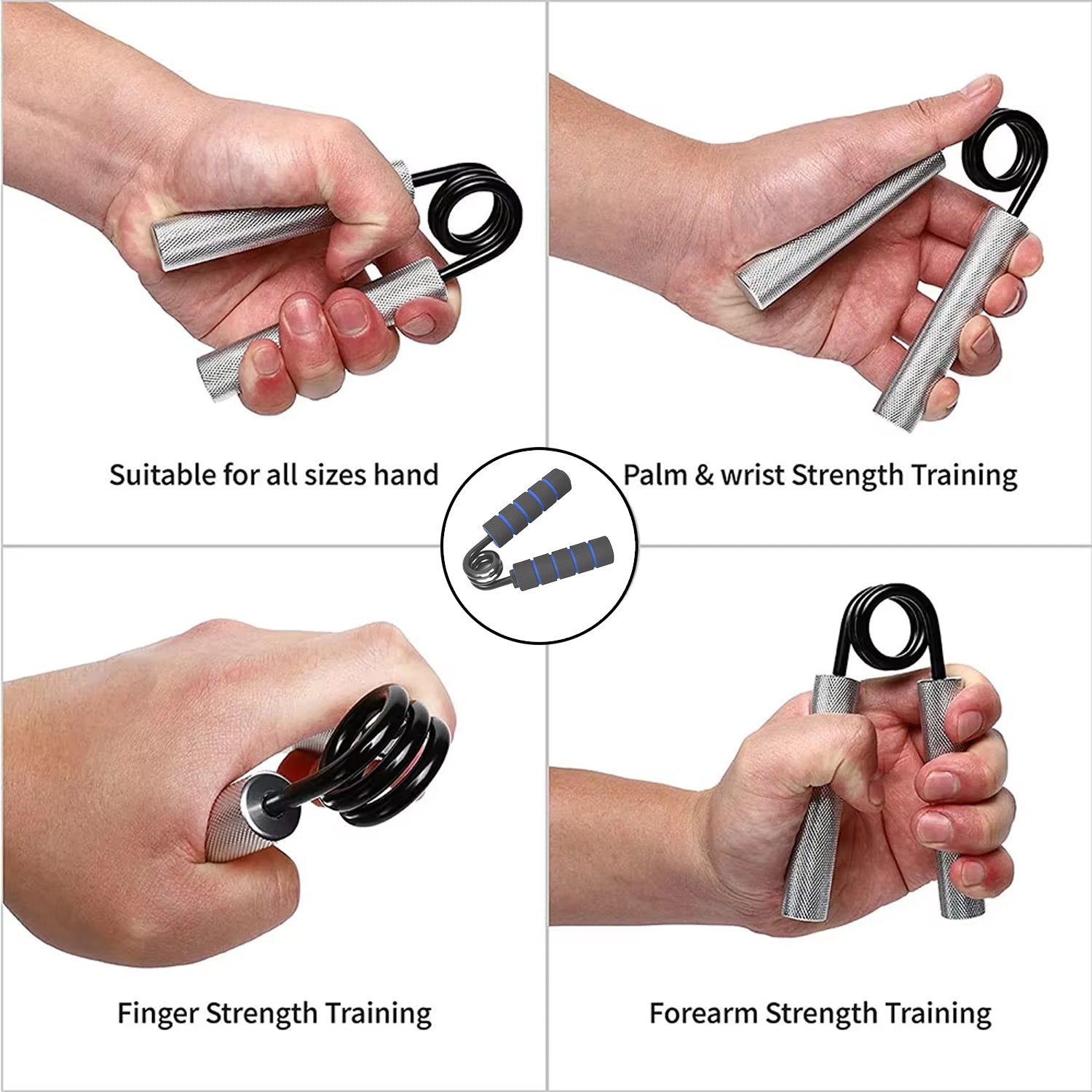 150KG CHALLENGE, Hand Exerciser, Hand Gripper / Finger Strengthener ( 1 Pc / 300LB ) Your Brand