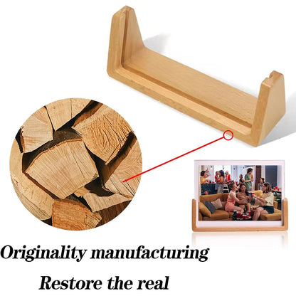  Wooden Picture Stand, Photo Frame Stand (1 Pc) Your Brand