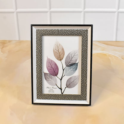 Modern Plastic Picture Frame Photo Holder (1 Pc / Mix Color & Design / 15×12 Cm) Your Brand