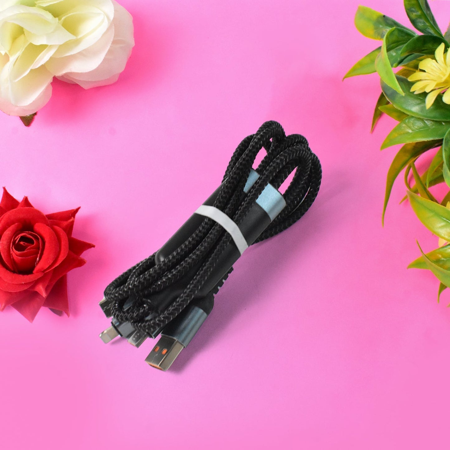 3-in-1 Super Fast Charging Cable 100w Your Brand