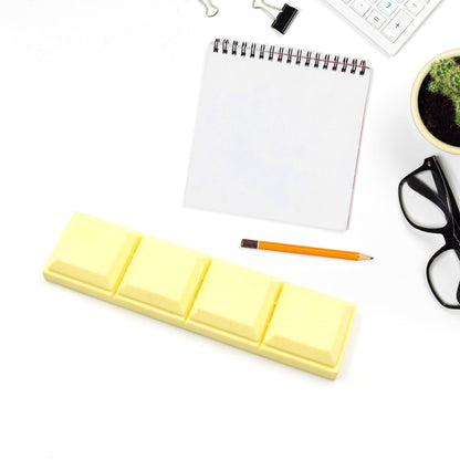 3D Chocolate Shaped Erasers Soft Pencil Erasers Supplies for Office School Students Drawing Writing Classroom Rewards for Return Gift, Birthday Party, School Prize (1 Pc 4 grid) Your Brand