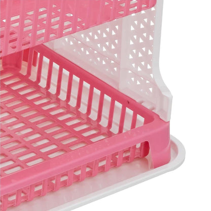 Plastic Kitchen Organizer Rack with Water Storing Tray Your Brand