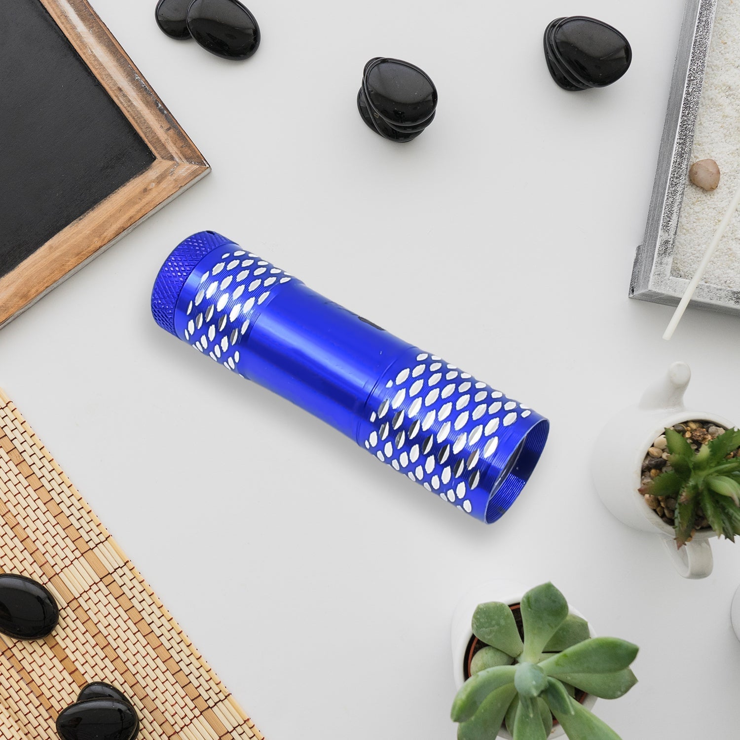 Portable Mini Torch – 9 LED Pocket Flashlight, 3 Battery Operated (Battery Not Included, Mix Color) Your Brand