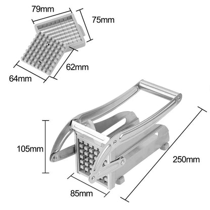 French Fries & Potato Chips Cutter Machine with Blade Your Brand