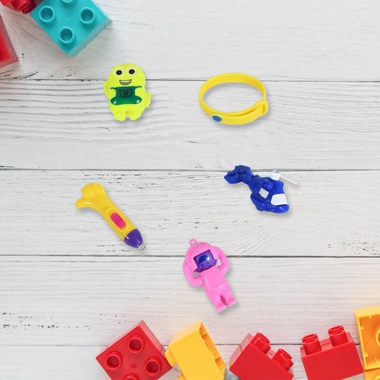 5Pc Toy Combo Kids Best Gift Set Combo Attractive & Unique Toy Combo 5Pc Colorful Toy Combo With Potli Bag Your Brand