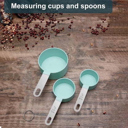 Measuring Cups Set 1/3 Cup (78 ml), 1/4 Cup (59 ml), 1/8 Cup (30 ml) Your Brand