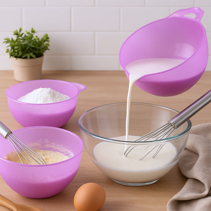 Apex Mix & Measure Prep Bowl Set – 3 Pieces Your Brand