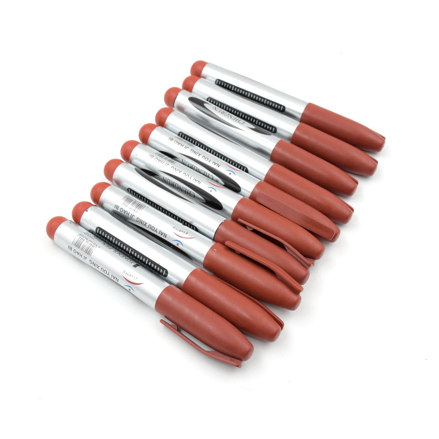 10Pc Marron Marker Permanent (10 Pc Set) Your Brand