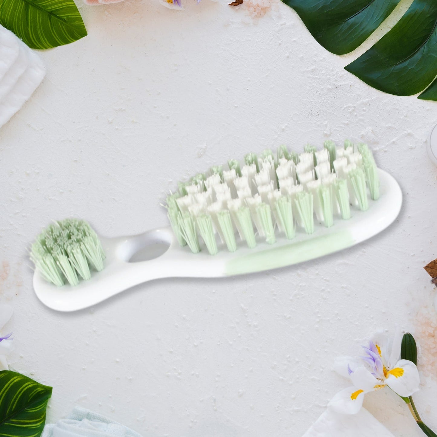 2 in 1 hard bristle brush, multi-use brush, High Quality Brush (1 Pc) Your Brand