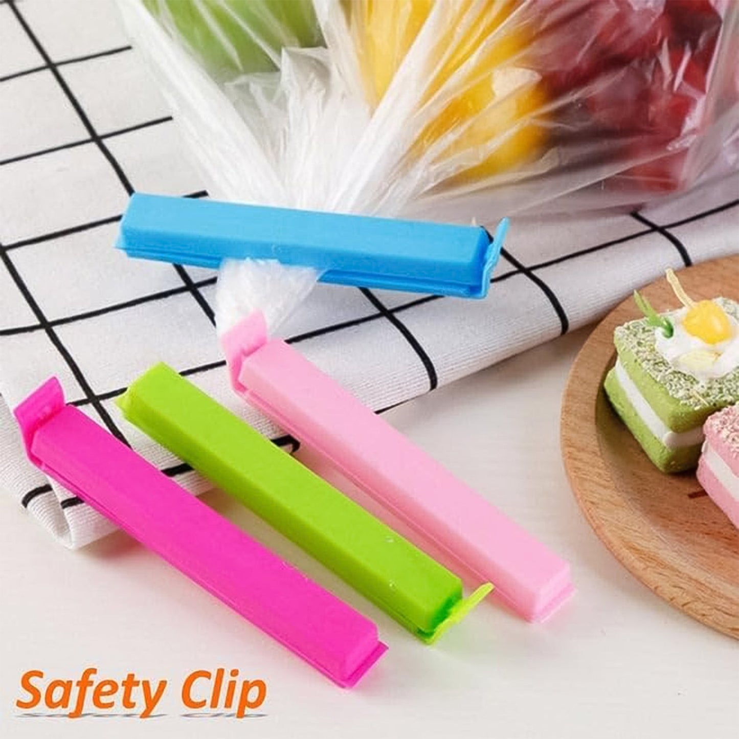 Multipurpose Plastic Pouch Sealer Clips (18 Pc) Your Brand