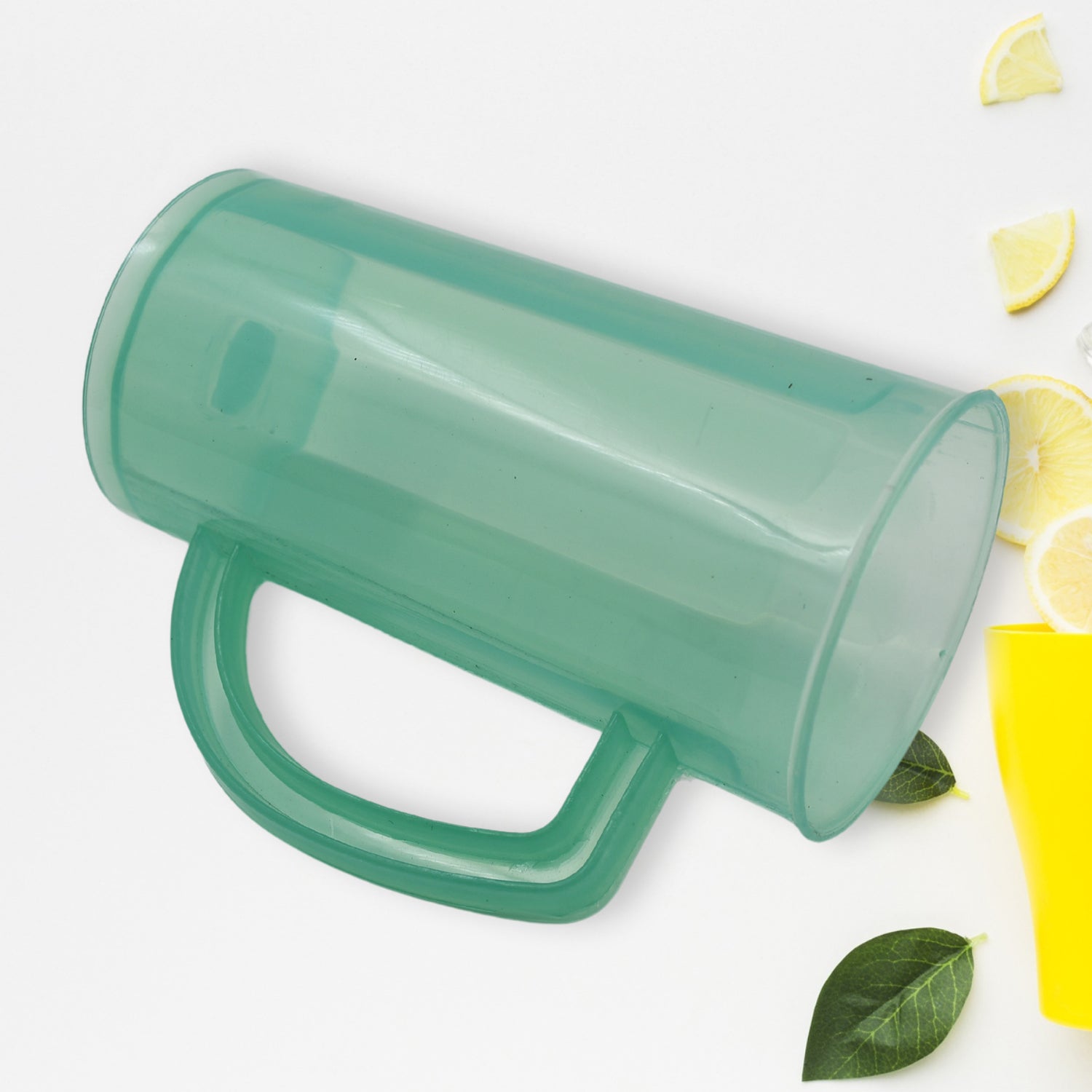 Plastic Coffee Mug With Handle Used for Drinking and Taking Coffees and Some Other Beverages in All Kinds of Places for Kitchen, Office, Home Safe(1 pc) Your Brand