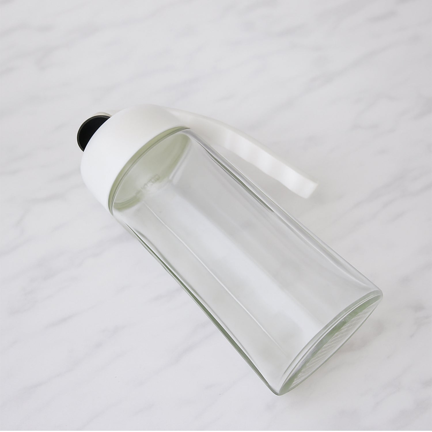 Kitchen Glass Oil Bottle Dispenser Automatic Opening Closing Home Bottles For Oil And Vinegar Honey Olive Oil Container (630ml) Your Brand