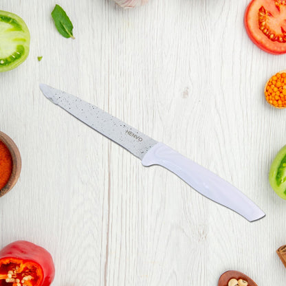 Marble Coated Stainless Steel Kitchen Knife Set (6 Pc) Your Brand