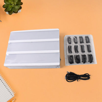 Black Mini A6 Magnetic Cinematic Light Box with 82 Characters and 10 Emojis  (1 Set) Your Brand