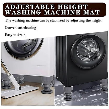 Adjustable Anti-Vibration Pads for Washing Machine and Refrigerator Base (4 Pc) Your Brand
