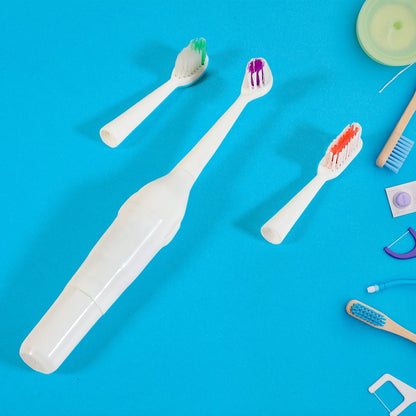 Electric Toothbrush for Adults & Teens – Deep Cleansing, Battery Operated (Battery Not included) Your Brand