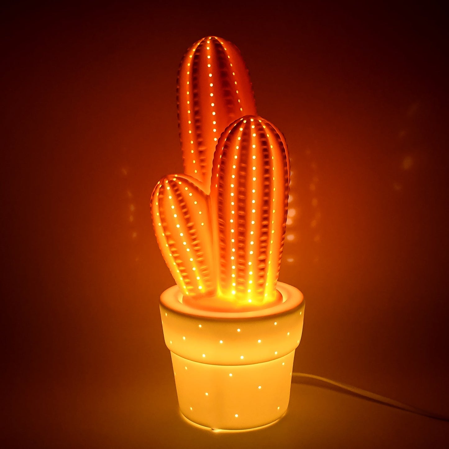 Ceramic Table Lamp Big Desk Lamp (1 Pc) Your Brand