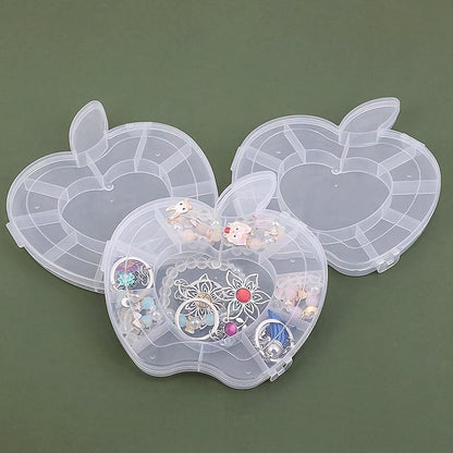 Plastic Apple Shape Jewellery Storage Box (1 Pc) Your Brand