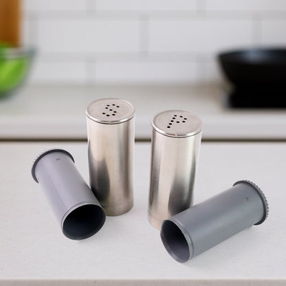 Supermom Stainless Steel Salt and Pepper Shaker Set (2 Pc) Your Brand