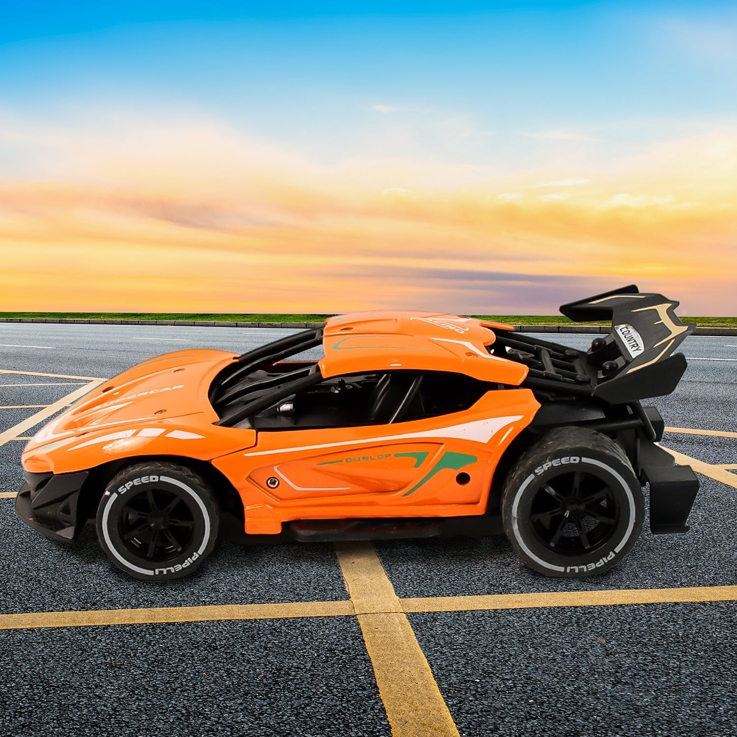 Electroplay Metal Body High-Speed RC Supercar with Remote Control Racing Car Your Brand