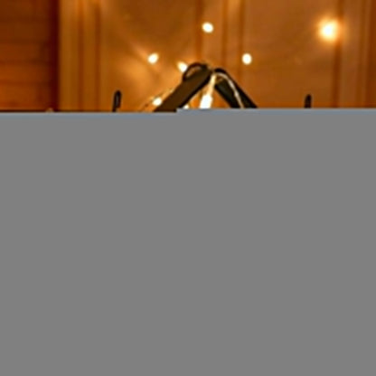 Decorative LED Lighting Chain with Crystal Water Drop Bulbs Approx 3 Mtr (1 Pc) Your Brand