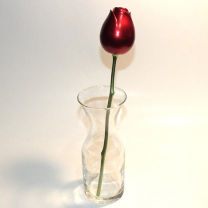 Metal Red Rose Couple Jewelry Box-Fancy Jewelry Box (1 Pc) Your Brand