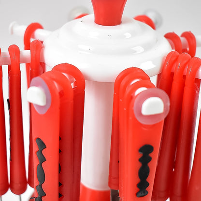 Classic Cutlery Set for Dining Table Stainless Steel 24-Piece Set With Stand (1 Set Your Brand