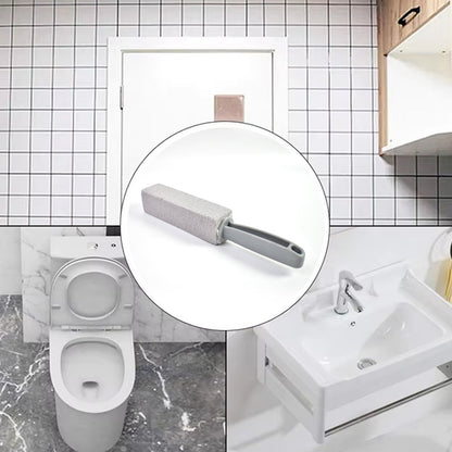 Pumice Stone Toilet Clean Brush with Handle (24 Cm / 1 Pc) Your Brand