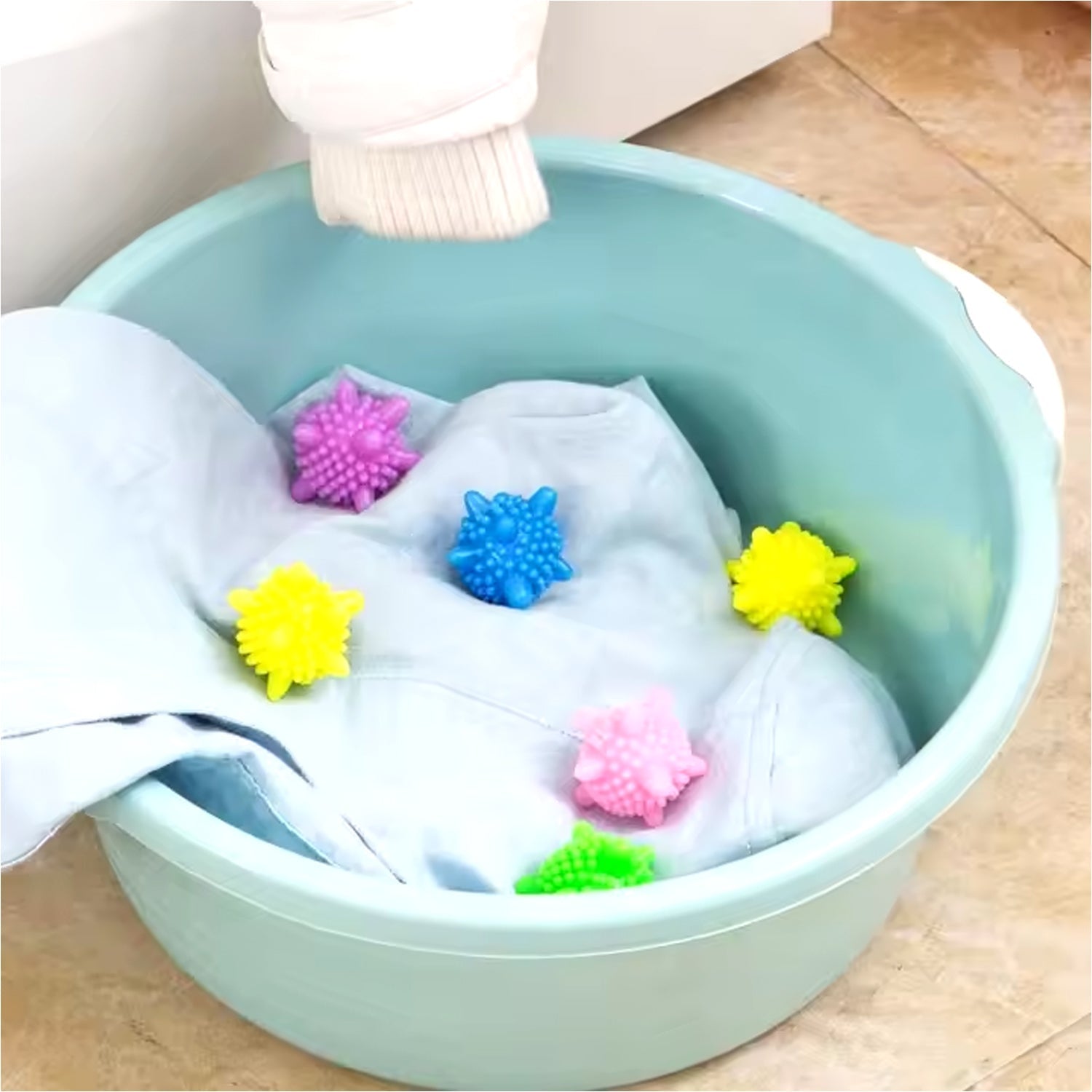 Soft Star Washing Machine, Laundry Dryer Balls Laundry Ball (4 Pcs / Multi Color) Your Brand