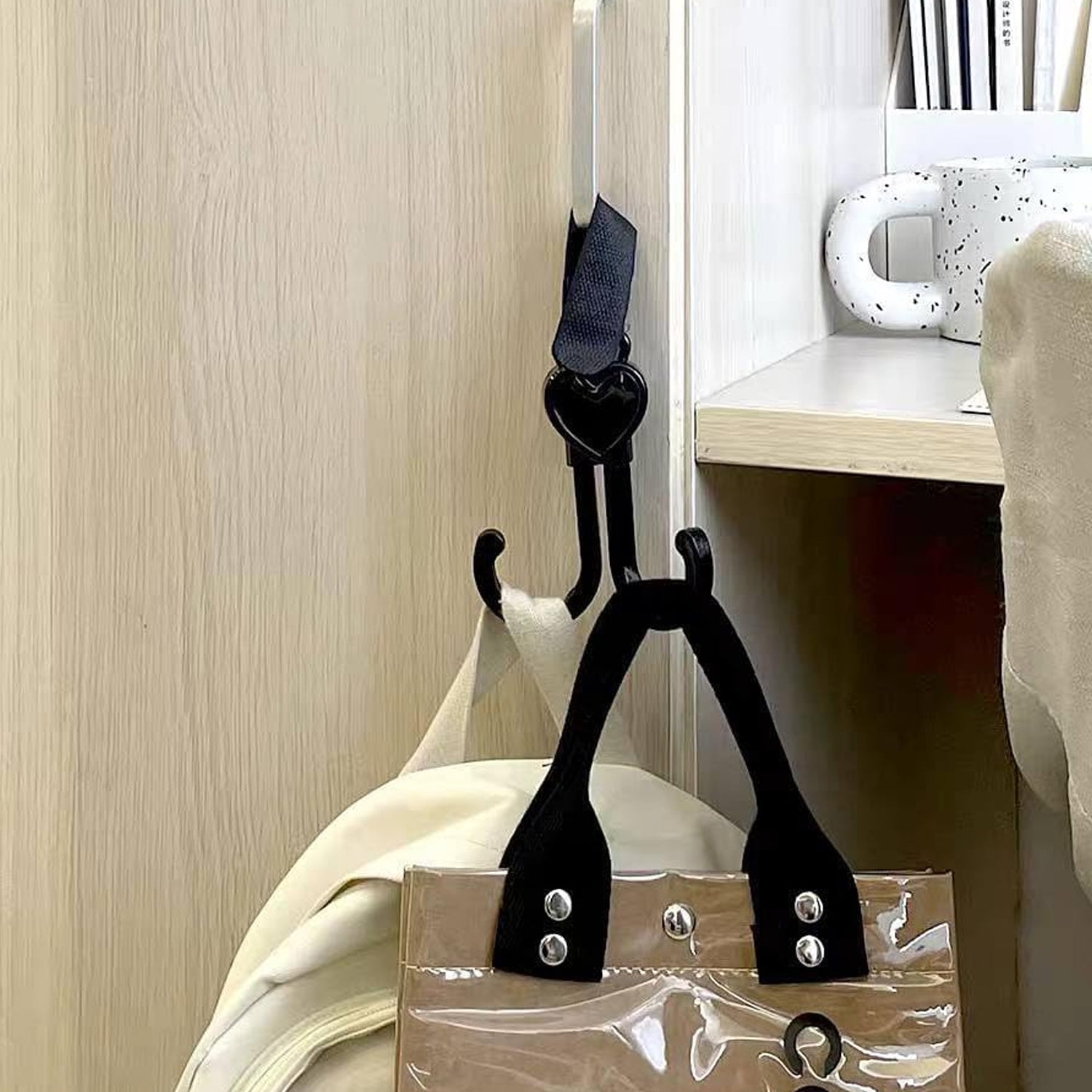 360° Rotating Multi-Purpose Baby Carriage Hook – For Strollers, Cars & More (1 Pc) Your Brand