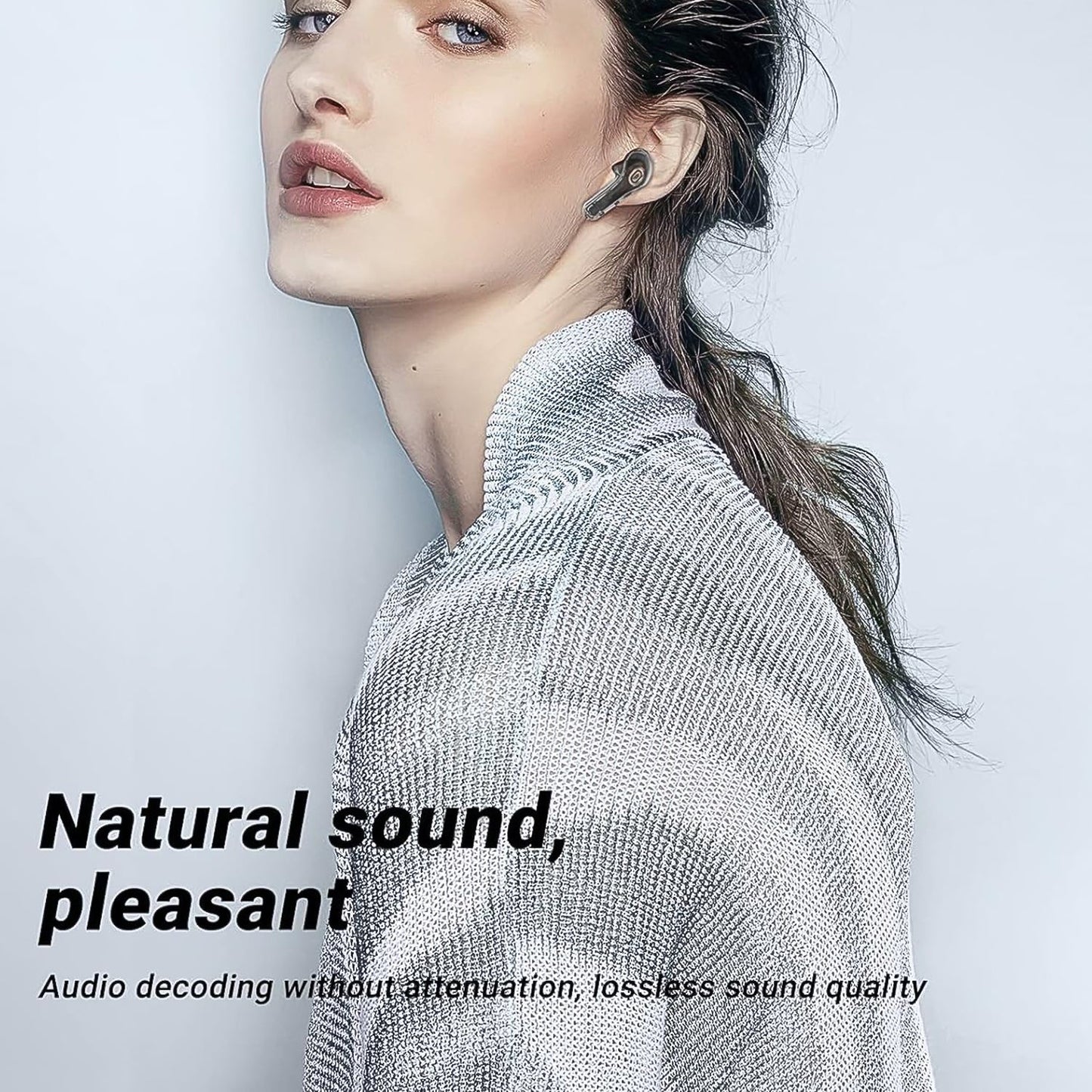 Wireless Bluetooth 5.3 In-Ear with Microphones, 200mAh Battery (1 Pc) Your Brand